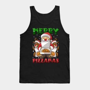 Santa Brought You Pizza Tank Top